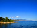 The wonderful coast of Suha Punta in Rab Island Croatia