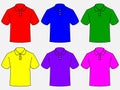 Wonderful design of men`s T-shirts of different colors