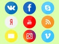 Wonderful design of social networking icons and others