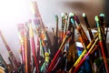 Artistic paintbrushes