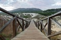 Wonderful dune landscape Cala Mesquida Mallorca Spain