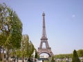 Wonderful Eiffel Tower Made of Pudelated Iron Designed by Koechlin And Nouguier Built In The 19th Century In Paris. April 16, 2011