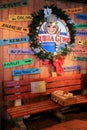 Wonderful entrance honoring the famous movie that moved so many, Forrest Gump,Bubba Gump Shrimp Co, NYC