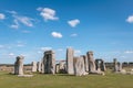 The wonderful famous historical landmark, the Stonehenge, United Kingdom Royalty Free Stock Photo