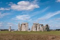 The wonderful famous historical landmark, the Stonehenge, United Kingdom Royalty Free Stock Photo