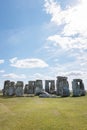 The wonderful famous historical landmark, the Stonehenge, United Kingdom Royalty Free Stock Photo