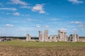 The wonderful famous historical landmark, the Stonehenge, United Kingdom Royalty Free Stock Photo