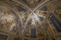 The wonderful frescoes in the inner of Sant\'Antonio of Ranverso\' s Abbey in