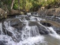 Wonderful fresh water rapids waterfalls river flowing