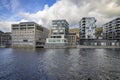 Wonderful harbor in Bergen in Norway Royalty Free Stock Photo