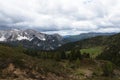 A beautiful Sunday hiking cima di lanza Royalty Free Stock Photo