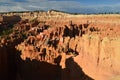 Wonderful Hodes Formations At Sunrise In Bryce Canyon. Geology. Travel.Nature. Royalty Free Stock Photo