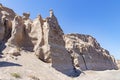 Wonderful how the erosion and the sea have transformed the rocks into true works of art in Perissa, Santorini, Greece