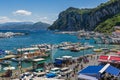 the wonderful island of Capri, amalfi coast, bay of naples, italy Royalty Free Stock Photo