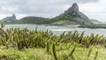 Wonderful island view landscape of Fernando Noronha Brazil Royalty Free Stock Photo