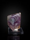 A wonderful item from the mineralogical collection. Fluorite mineral crystal.