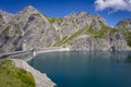 wonderful lake Luenersee with dam wall