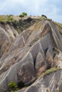 Wonderful landscape of Cappadocia in Turkey near Gereme. Royalty Free Stock Photo