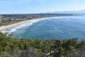 Wonderful landscape at the hiking trail at Robberg Nature Reserve in Plettenberg Bay, South Africa Royalty Free Stock Photo