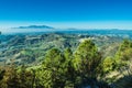 Wonderful landscape from Furlo, marche Italy Royalty Free Stock Photo