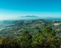 Wonderful landscape from Furlo, marche Italy Royalty Free Stock Photo