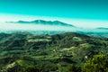 Wonderful landscape from Furlo, marche Italy