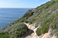 Wonderful landscape at the hiking trail at Robberg Nature Reserve in Plettenberg Bay, South Africa Royalty Free Stock Photo