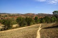 Wonderful landscape between Kalaw and Inle lake in Royalty Free Stock Photo