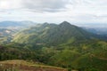 Wonderful landscape of mountains in Khun Sathan National Park, Nan Province, Thailand.