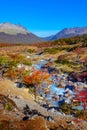 Wonderful landscape of Patagonia`s Tierra del Fuego National Par
