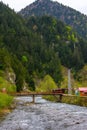 Wonderful landscape of the Uzungol in the city of Trabzon, 22 april 2018