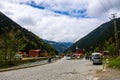 Wonderful landscape of the Uzungol in the city of Trabzon, 22 april 2018