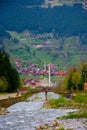 Wonderful landscape of the Uzungol in the city of Trabzon, 22 april 2018