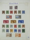 Wonderful Leeward Islands postage stamps