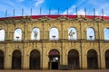 Wonderful life size reproduction of a Gallo-Roman Stadium