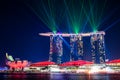 Wonderful light show at Singapore.