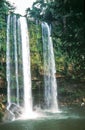 Wonderful Misol-Ha waterfall, Chiapas, Mexico Royalty Free Stock Photo