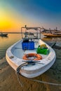 Wonderful Morning view in Dammam sea side Saudi Arabia Royalty Free Stock Photo