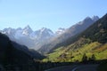 Wonderful mountain view in the Swiss Alps