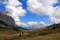 The wonderful mountain world in the south Tyrol Royalty Free Stock Photo
