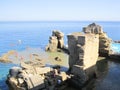 Natural pool and beach in Puglia