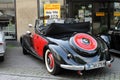 Mercedes Benz oldtimer car in Kettwig. Royalty Free Stock Photo