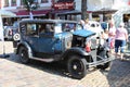 Ford oldtimer at a car show.