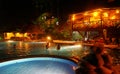 A wonderful night in the resort