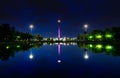 Wonderful night view of monas, Jakarta indonesia Royalty Free Stock Photo