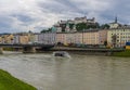 The wonderful Old Town of Salzburg. Austria