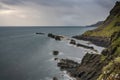 Panorama from the Brothers point in the Isle of Skye Royalty Free Stock Photo