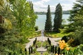 Wonderful park at the lake of Constance in Mainau in Germany