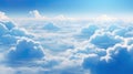 wonderful peaceful scenery of clouds in the sky, hope wallpaper design