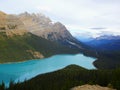 Wonderful Peyto Lake in Banff National Park in Alberta, Canada